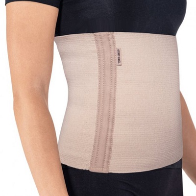 Купить бандаж поясничного отдела спины противорадикулитный бежевого цвета Toros-Group на сайте Orto-med.com.ua