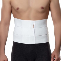 Купити післяопераційний бандаж на живіт Aurafix LC-2005, Туреччина, білий на сайті Orto-med.com.ua