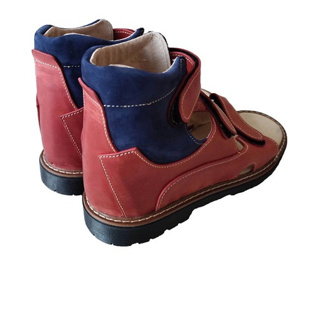 Ортопедичне взуття з супінатором FootCare FC-113 розмір 21 червоно-сині, Україна купити на сайті Orto-med.com.ua