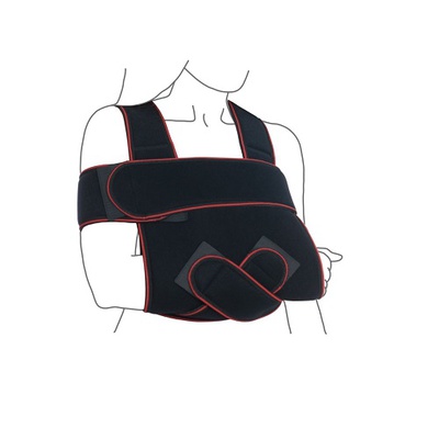 Купити бандаж для руки фіксуючий (ПОВ'ЯЗКА ДЕЗО), R9201, REMED (Україна), сірого кольору на сайті orto-med.com.ua