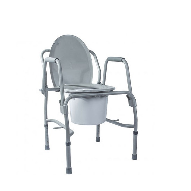 Купити сталевий стілець-туалет з відкидними підлокітниками, OSD-2106D (Китай) на сайті orto-med.com.ua
