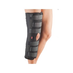 Купити Тутор для іммобілізації колінного суглоба, Aurafix AO-45, (Туреччина), чорного кольору на сайті orto-med.com.ua