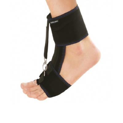 Бандаж для голеностопного сустава с эффектом свисающей стопы, Тип 417 (Toros-Group) черного цвета выбрать на сайте Orto-med.com.ua