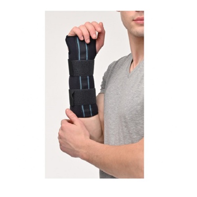 Придбати ортопедичний тутор для кисті руки ТУТОР-6КВ графітовий на сайті Orto-med.com.ua