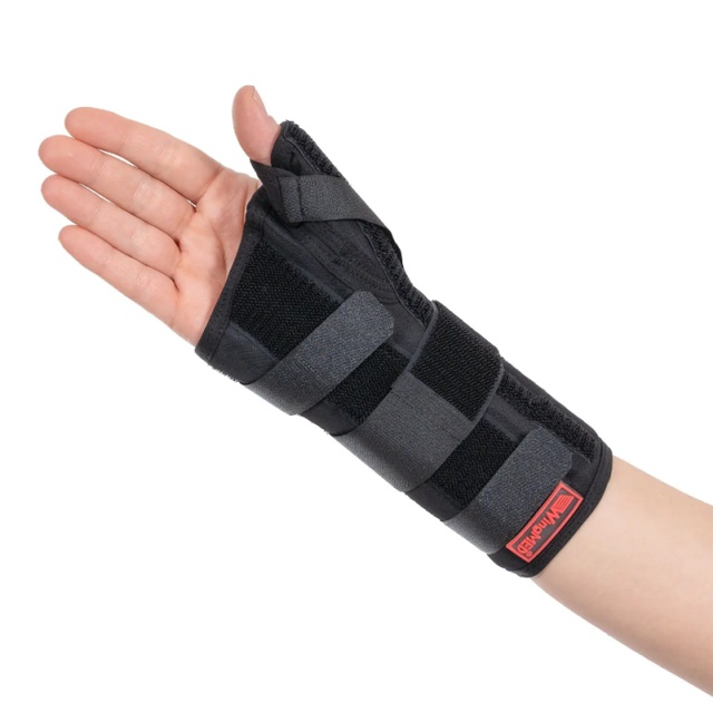 Купити ортез для зап'ястя із фіксацією великого пальця W322, чорного кольору на сайті Orto-med.com.ua