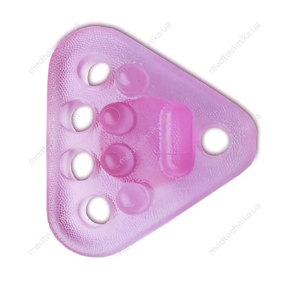 Купить кистевой эспандер силиконовый Ridni Relax, легкий (розовый) на сайте Orto-med.com.ua