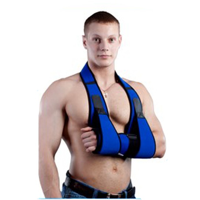 Купити бандаж на плече та руку  РП-6К, Реабілітімед (Україна), синього кольору на сайті orto-med.com.ua