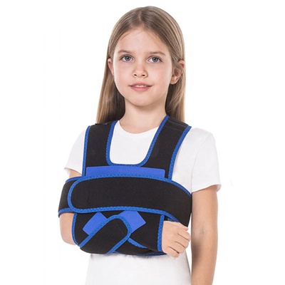 Купить детскую повязку на плечевой сустав (Дезо), тип - 612, Toros-Group (Украина) черного цвета на сайте orto-med.com.ua