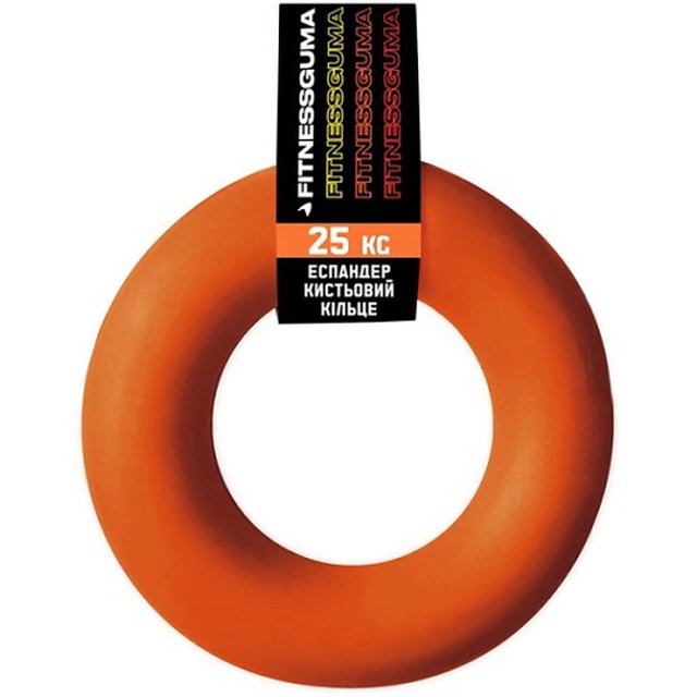 Выбрать эспандер для рук кольцо Fitnessguma, КИЕВГУМА (Украина), желтый, красный, оранжевый на сайте Orto-med.com.ua