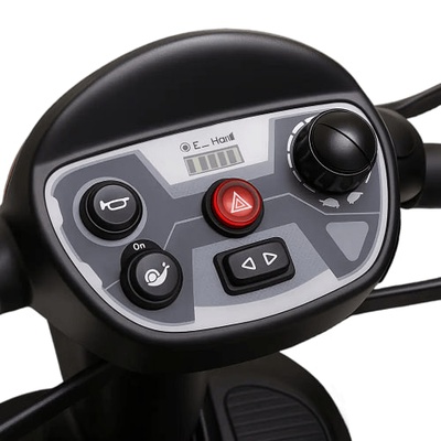 Електромопед купити HS-520 Doctor Life, Україна (чорно-синій) на сайті Orto-med.com.ua