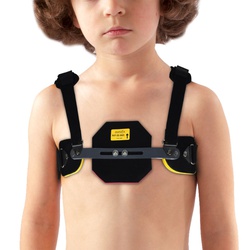 Купити чорний корсет при килевидній деформації грудної клітини Aurafix 965, Туреччина на orto-med.com.ua