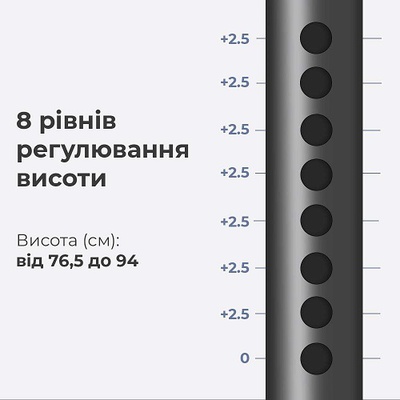 Складные ходули на поворотных колесах 3 дюйма OSD-Q3S, Китай (цвет алюминия) купить на сайте Orto-med.com.ua