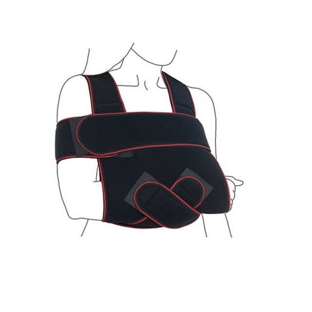 Купить бандаж для руки фиксирующий (ПОВЯЗКА ДЕЗО), R9201, REMED (Украина), серого цвета на сайте orto-med.com.ua