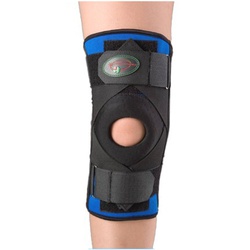 Купити бандаж для перехресних зв'язок колінного суглоба  К-1-ПС, Реабілітімед (Україна), чорного кольору, різних розмірів на сайті orto-med.com.ua