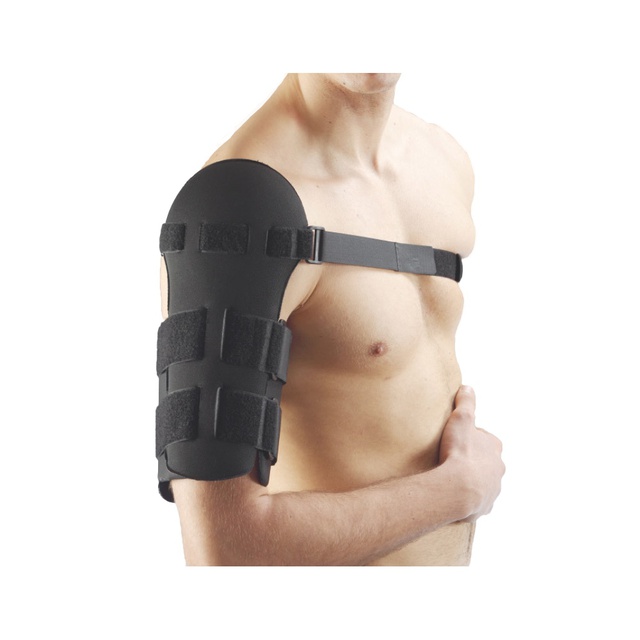 Бандаж на плечовий суглоб купити Aurafix 715, (Туреччина), чорного кольору на сайті orto-med.com.ua
