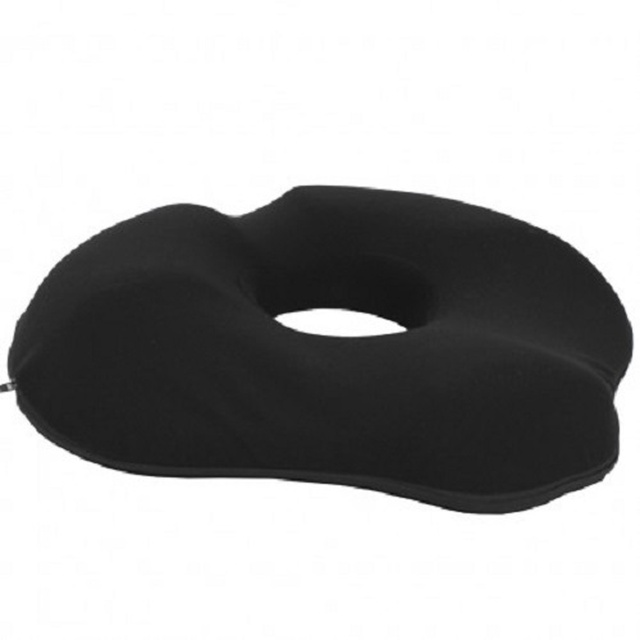 Ортопедическая подушка-круг для сидения с антигеморройным эффектом OSD-PU444407-NW (черный), Китай купить на сайте Orto-med.com.ua