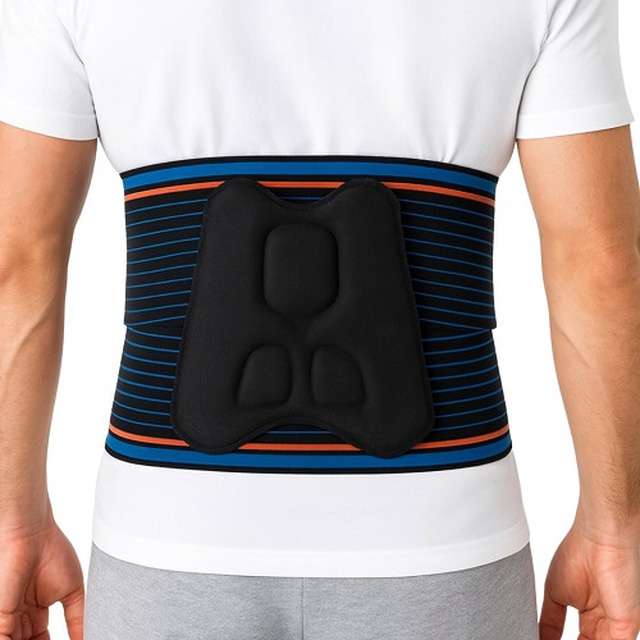 Купить спортивный пояснично-крестцовый корсет, THUASNE (Франция) черного цвета на сайте orto-med.com.ua