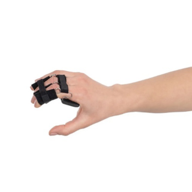 Приобрести шина для пальцев Динамическая реабилитационная шина для пальцев (бинарная) W 337, Bandage, Турция (черный) на сайте Orto-med.com.ua