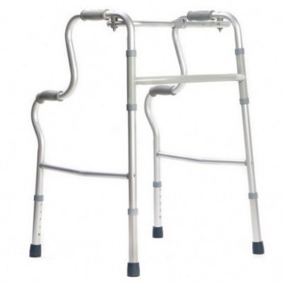 Заказать двухуровневые ходунки для пожилых людей SC4015A серебряного цвета на сайте orto-med.com.ua