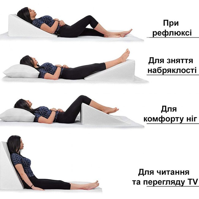 Купити ортопедичну подушку для сидіння Olvi при рефлюксі в магазині Orto-med.com.ua
