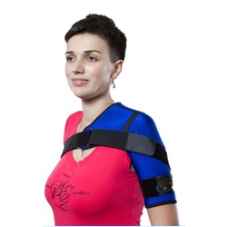 Купити бандаж при вивиху плечового суглоба  РП-3, Реабілітімед (Україна), синього кольору на сайті orto-med.com.ua