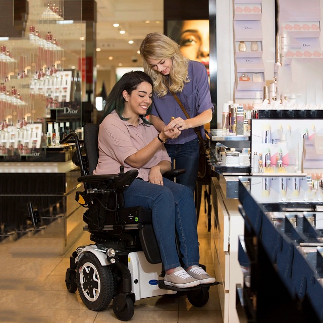 Інвалідний візок з електроприводом Invacare Storm, середній привід, 6 коліс (Німеччина), інвалідна коляска ціна купити на сайті orto-med.com.ua