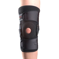 Купить ортез на коленный сустав с металлическими полицентрическая шарнирами, К-1-ПЖ, Реабилитимед (Украина), черного цвета на сайте orto-med.com.ua