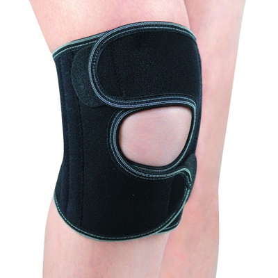 Купить бандаж на колено в интернет-магазине медтехники, черного цвета Orto-med.com.ua