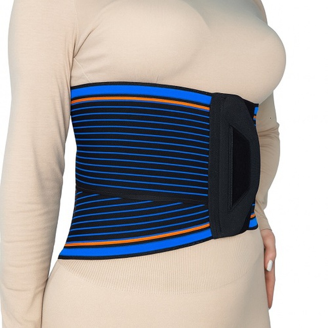 Купить спортивный пояснично-крестцовый корсет, THUASNE (Франция) черного цвета на сайте orto-med.com.ua