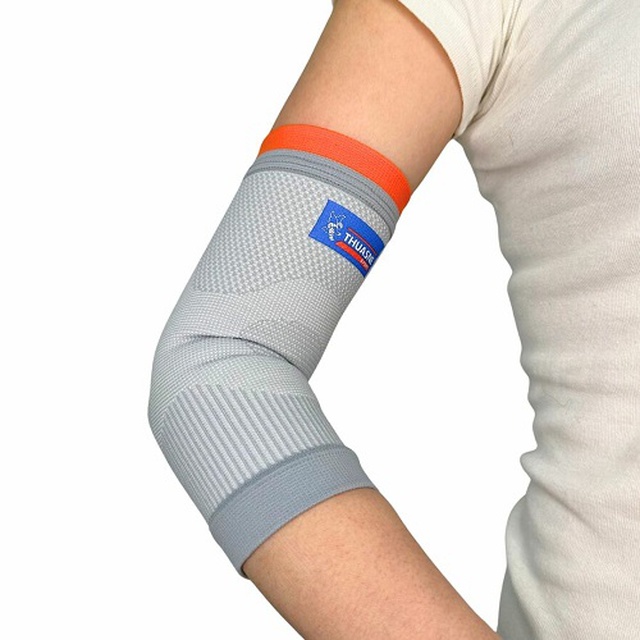 Ортез эластичный для локтевого сустава Thuasne 0338, светло-серого цвета выбрать на сайте Orto-med.com.ua