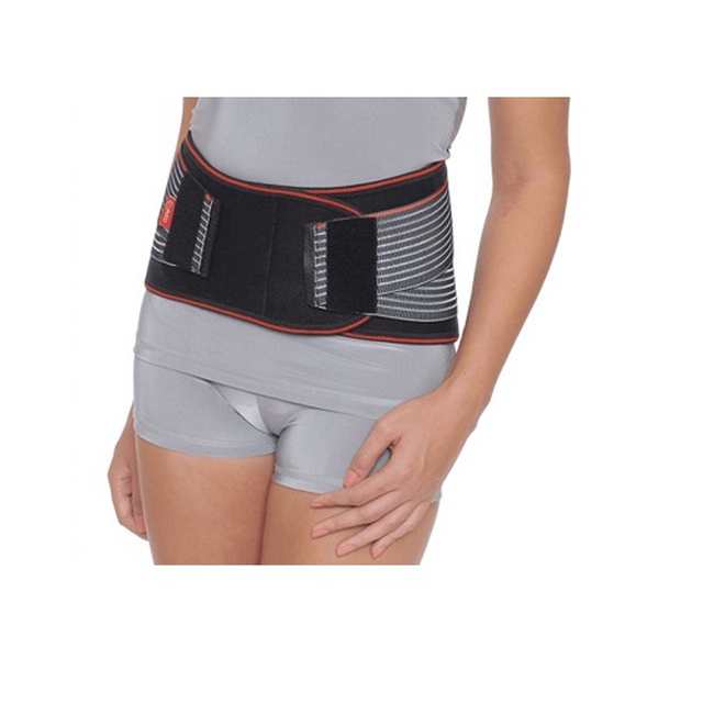 Купить ортопедический пояс поддерживающий с почечными пелотами, R3201, REMED (Украина), черного цвета на сайте orto-med.com.ua