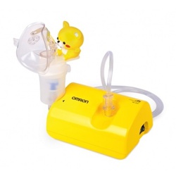 Купити небулайзер компресорний Omron C-801 KD, дитячий дизайн, жовтого кольору на сайті orto-med.com.ua