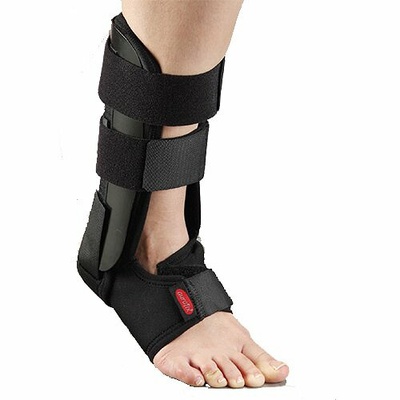 Купити ортез на гомілковостопний суглоб, Aurafix 412, (Туреччина), чорного кольору на сайті orto-med.com.ua