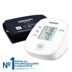 Давлениемер купить автоматический с манжетой на плечо OMRON M1 Basic, Япония (белый) на сайте Orto-med.com.ua