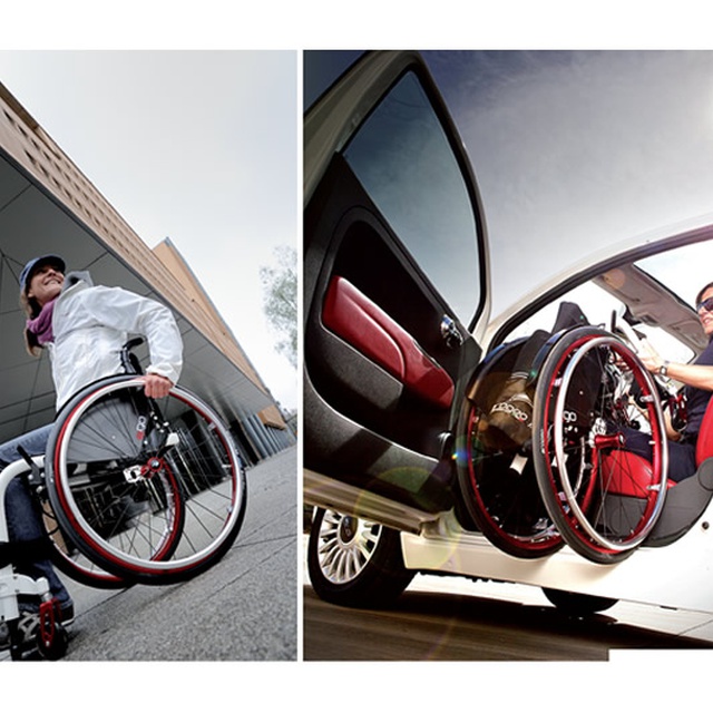 Купити інвалідний візок Progeo-Ego, (Італія), інвалідний візок розміри на сайті orto-med.com.ua