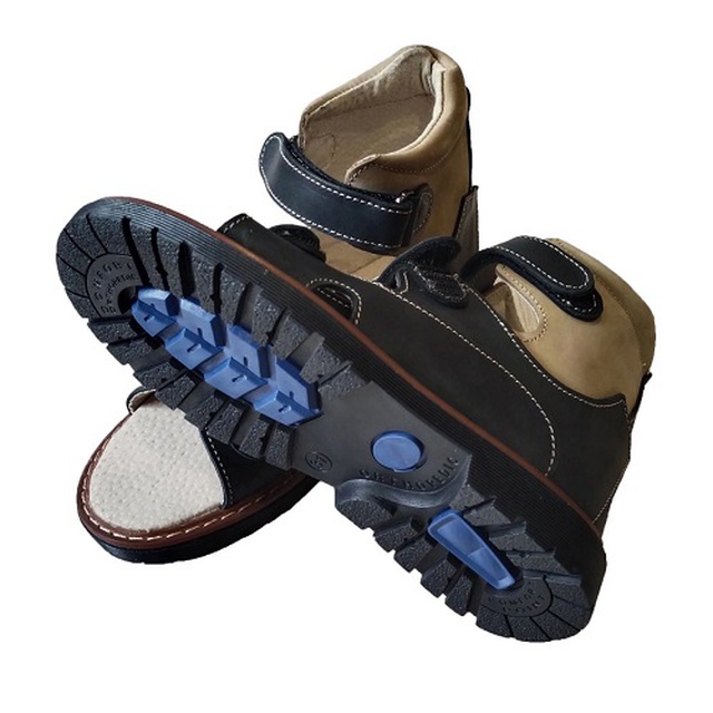 Ортопедичне взуття з супінатором FootCare FC-113 розмір 21 чорно-бежеві, Україна замовити на сайті Orto-med.com.ua