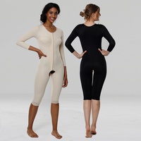 Компресійний одяг для ліпосакції чорного та бежевого кольору AURAFIX 1580 обрати на сайті Orto-med.com.ua
