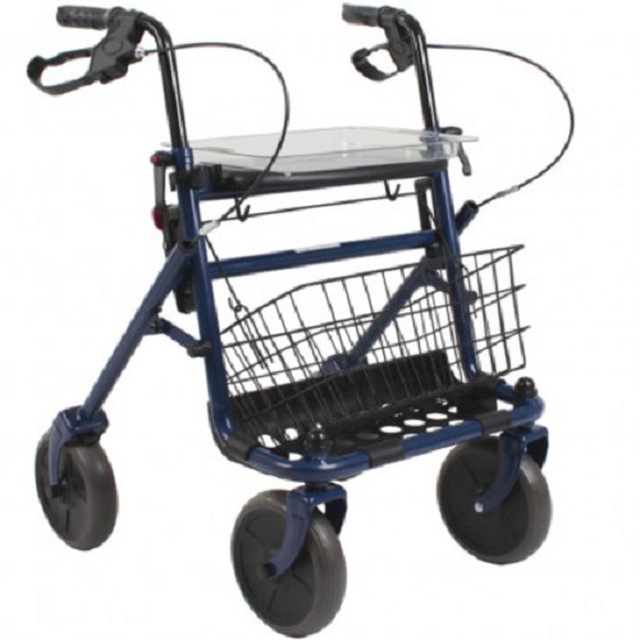 Складаний сталевий ролер для інвалідів OSD-LW-ROL (чорний), Китай замовити на сайті Orto-med.com.ua