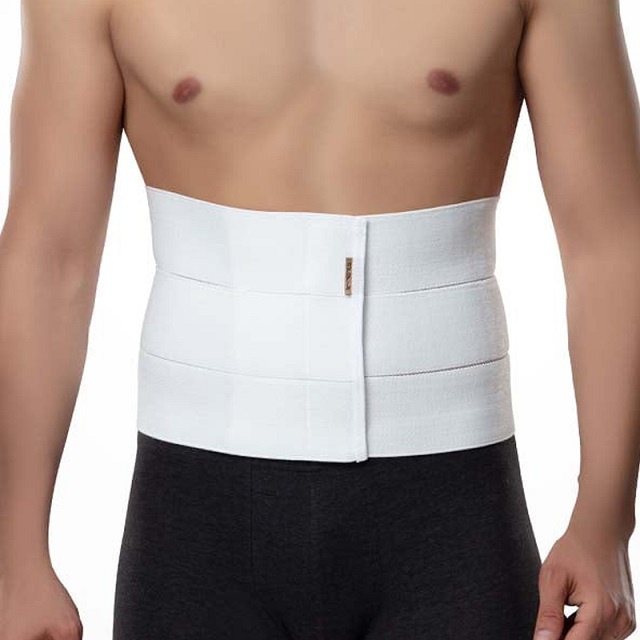 Купити післяопераційний бандаж на живіт Aurafix LC-2005, Туреччина, білий на сайті Orto-med.com.ua