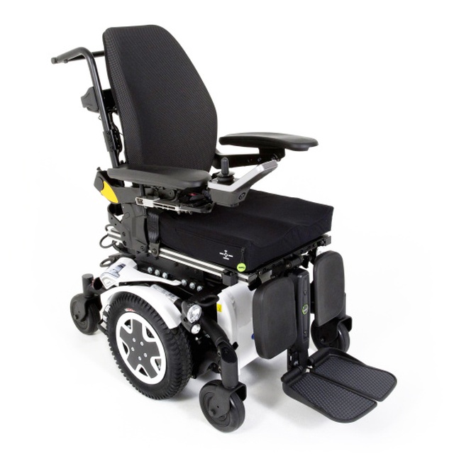 Цена инвалидной коляски с электроприводом, коляска электрическая Invacare Storm, средний привод, 6 колес, (Германия) купить на сайте orto-med.com.ua