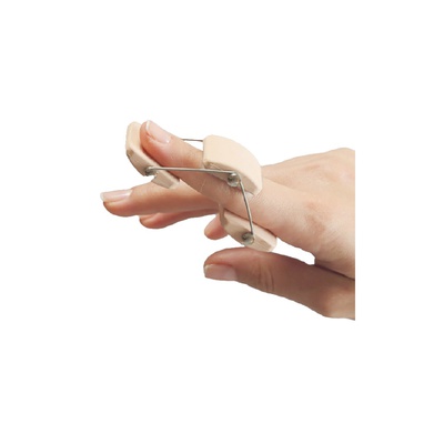 Купить фиксатор для пальца руки ORT-03 Aurafix (Турция), бежевого цвета на сайте orto-med.com.ua