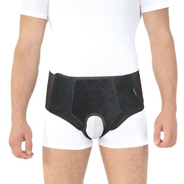 Придбати фіксатор протигрижовий паховий універсальний «Люкс»,  Тип 355, чорного кольору на сайті Orto-med.com.ua