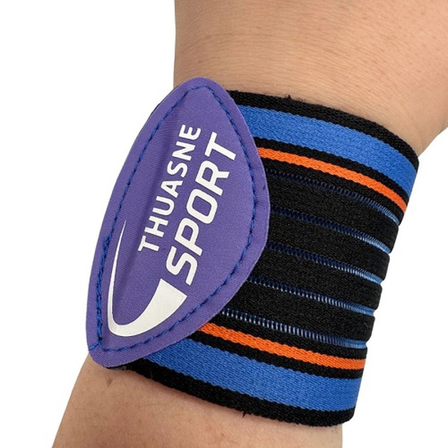 Замовити бандаж на променезап'ястковий суглоб з додатковою фіксацією THUASNE Спорт 3400, Франція (синій) на сайті Orto-med.com.ua
