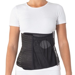 Послеоперационный бандаж с отверстием для утомления и карманом высота 24 см, Тип 156, Торос-Групп (Toros-Group), Украина (серый, черный) заказать на сайте Orto-med.com.ua