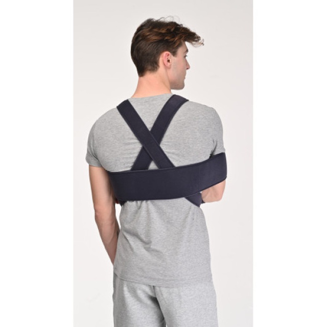 Пристрій ортопедичний для плечового пояса (пов'язка Дезо) РП-6К-М1 графітовий COMFORT, Україна обрати на сайті Orto-med.com.ua