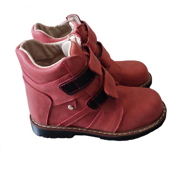 Купити дитяче ортопедичне взуття з супінатором FootCare FC-115 розмір 26 червоні, Україна на сайті Orto-med.com.ua