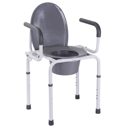 Крісло туалет купити з відкидними підлокітниками OSD-RB-2107D сайті orto-med.com.ua