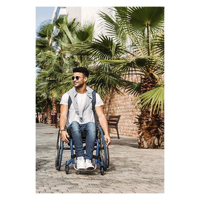 Коляска инвалидная прогулочная, инвалид коляска R33, Kuschall, (Швейцария), коляска для больных купить на сайте Orto-med.com.ua