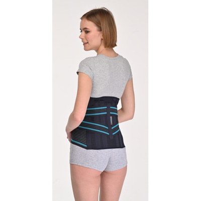 Купить корсет пояснично-крестцовый Л-4М-3 графитовый COMFORT, Украина на сайте Orto-med.com.ua