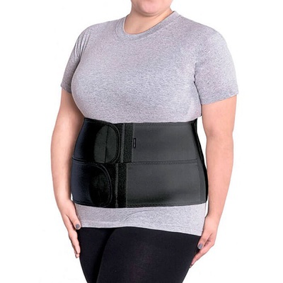 Купить пояс для спины при физических нагрузках Toros-Group 151, черного, бежевого цвета, на сайте orto-med.com.ua